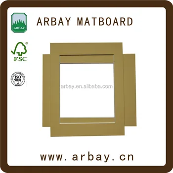 Heart Shape Frame Mat Paper Craft Picture Frame With Business Card