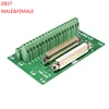 DB37 37PIN 2 ROW male female connector to terminal adapter D-SUB converter 37 pin plug terminal board Signal Module