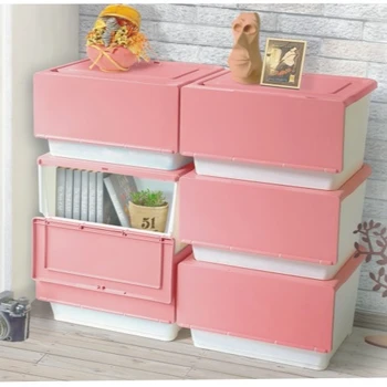 Good Quality Front Open Plastic Stackable Home Storage Buy