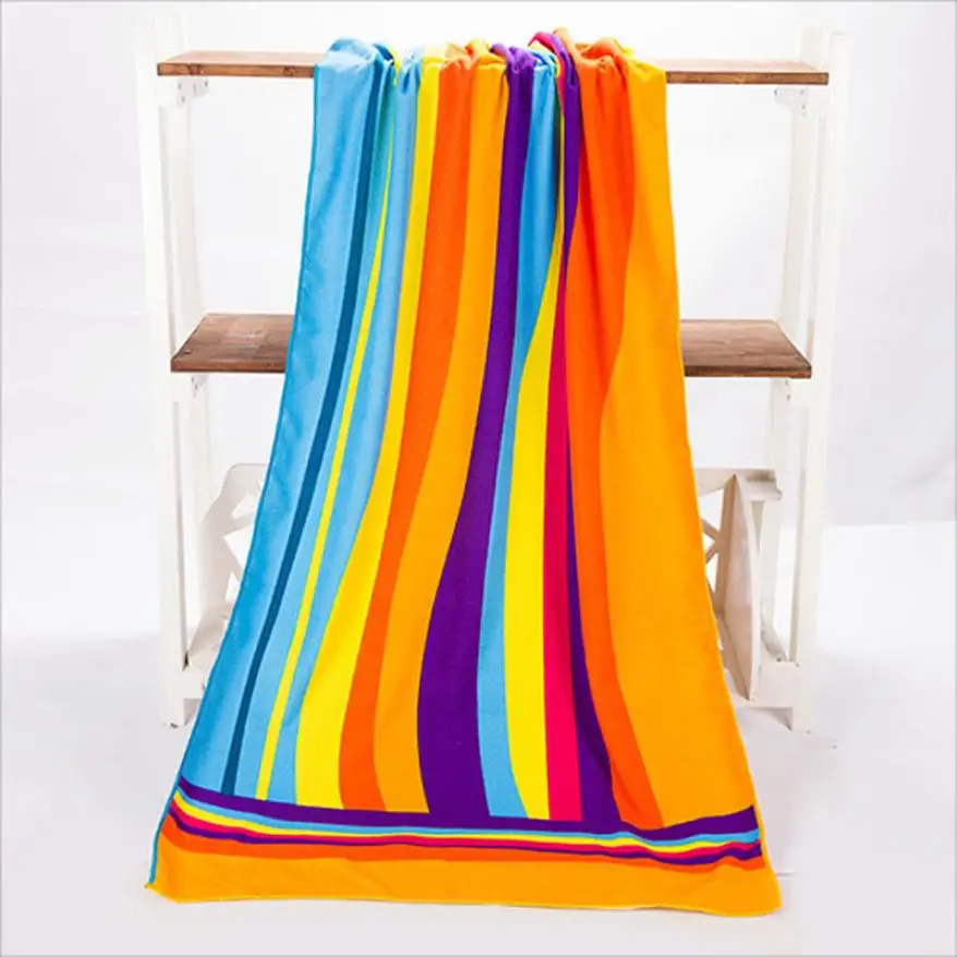No Sand Suede Microfibre Beach Towel 2m*1m Extra Large Printed Beach