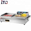 electric deep fryer with griddle