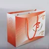 CMYK offset printing large paper gift bags with PP handles