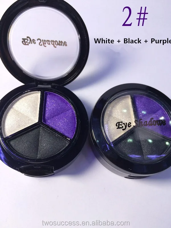 black eye shadow