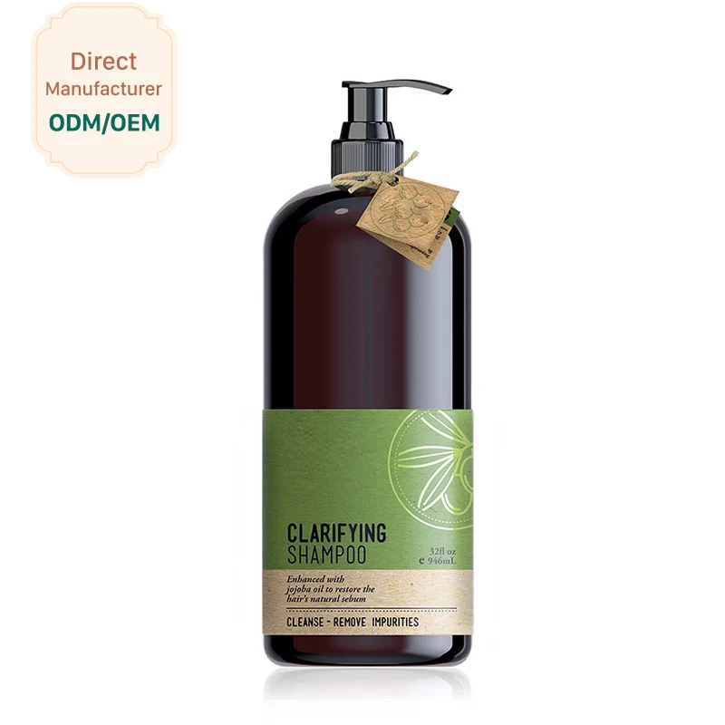Private Label Pure Natural Shampoo Herbal Oil Shampoo