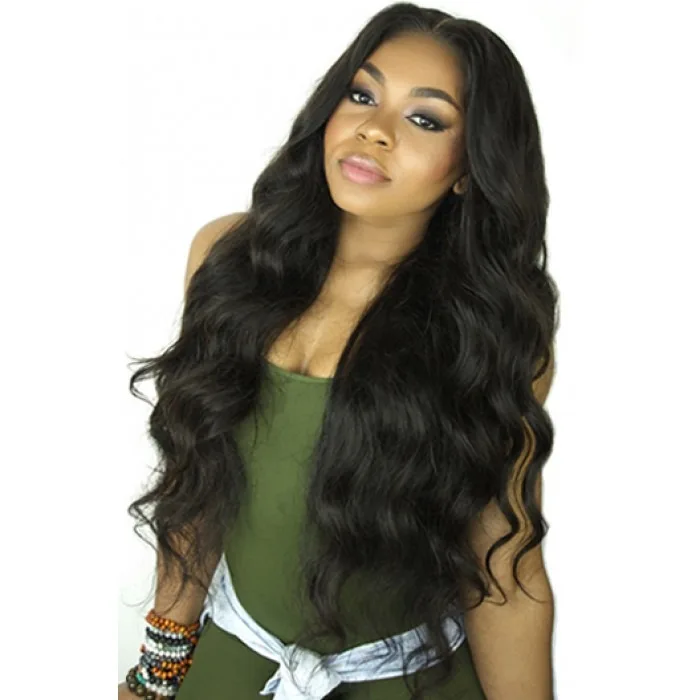 

PREMIER Factory Top Quality 12-24'' 100% Remy Virgin Human Hair 360 Frontal Wig Glueless Body Wave Wigs