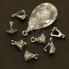 Axe Pinch Bail with CZ Stone Jewelry Findings