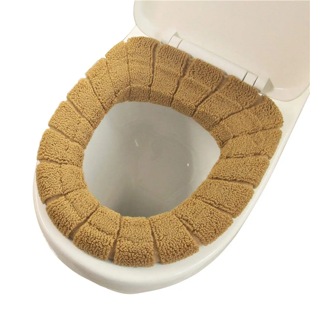 brown soft toilet seat