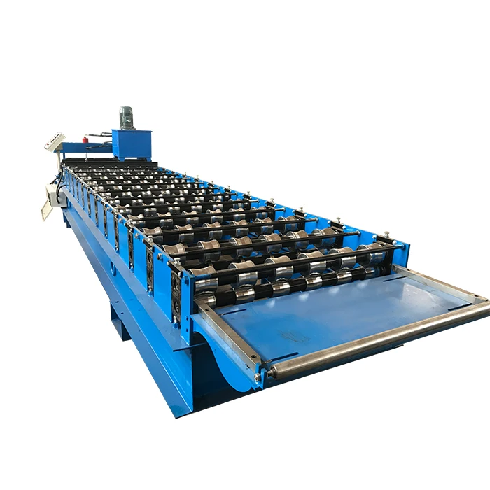 
Aluminum roofing tile sheet panel roll forming making machine 