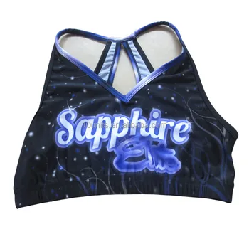 sports bras for cheer uniforms