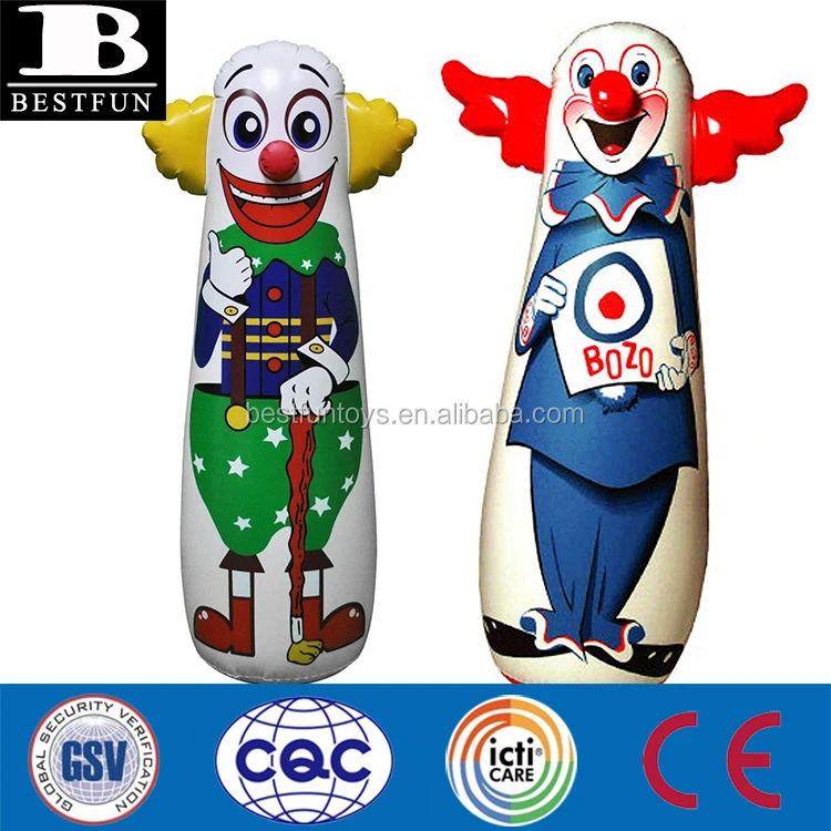Funny Inflatable Clown Punching Bag Durable Pvc Up Kids Air Dummy Stand Boxing Toys Punch Toy Bop Funny Inflatable Clown Punching Bag Durable Pvc Up Kids Air Dummy Stand Boxing Toys Punch Toy Bop