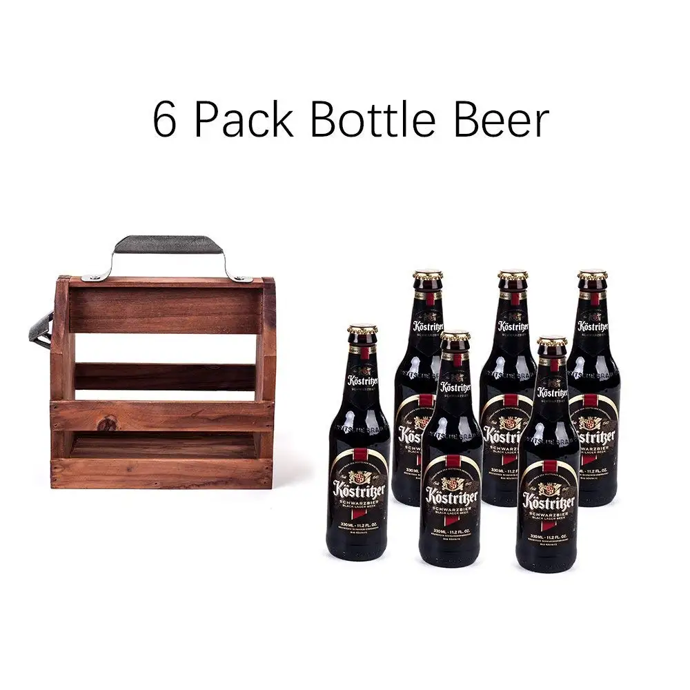 Most favorable 6 pack beer can holder bottle 12 carrier with custom