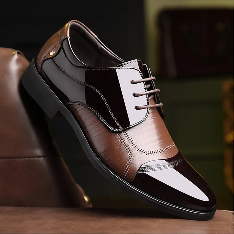 Men Dress Shoe Hot Sale In African Pu Leather Lining Material Official