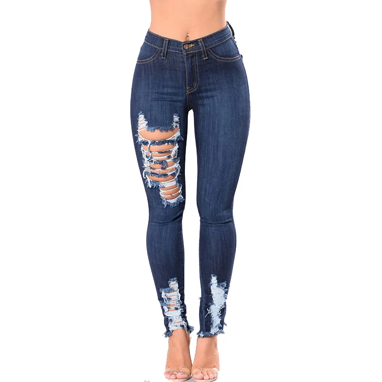 

2019 fashion new style womens pants jeans wholesale, N/a