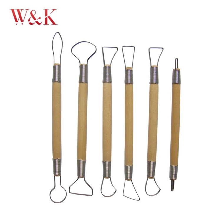 pottery ceramics tools 3 pcs/set wood