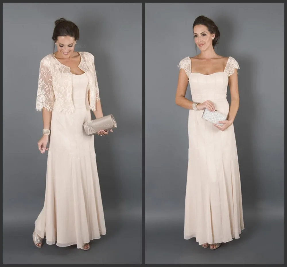 mother of bride beach wedding dress 2016 Bridal Mother Dresses for Beach Wedding Long Cap Sleeves Wedding Guest Dresses Mother of the - mother of bride beach wedding dress