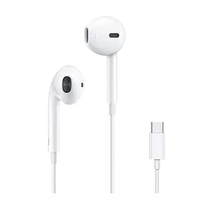 DAC HiFi Type-C Earphone Wired in-Ear Earbuds with Mic noise cancellation earphone for  xiaomi Huawei