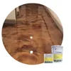 sample free Non-toxic epoxy flakes flooring coating epoxy metallic floor