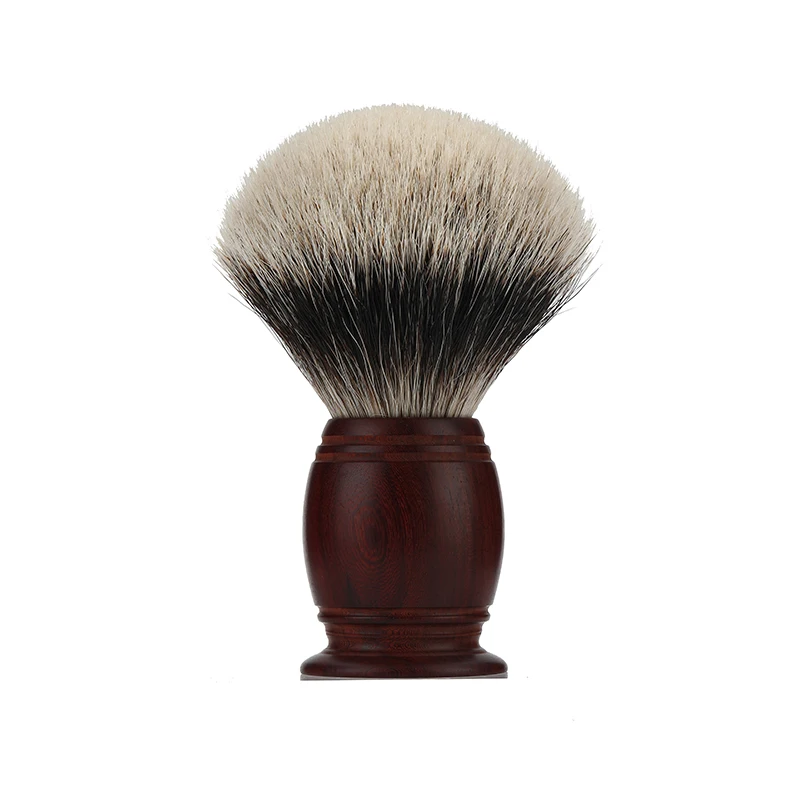 

High Quality Super Silvertip Badger Hair Rosewood Beard Shaving Brush