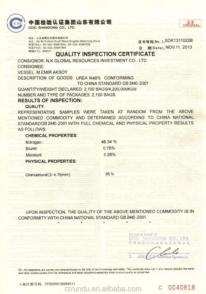 
urea nitrate fertilizer prices 