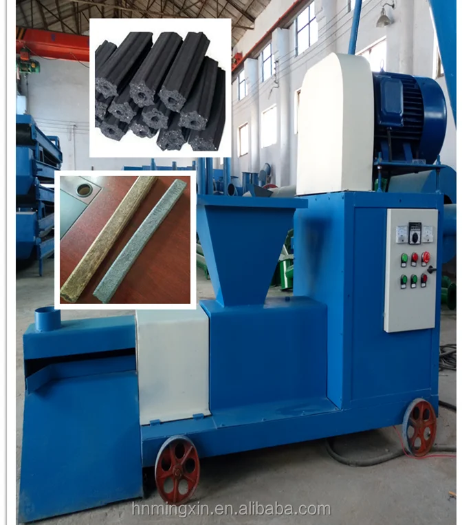 Used Coffee Grounds Firewood Sawdust Leaves Briquette Making Machine