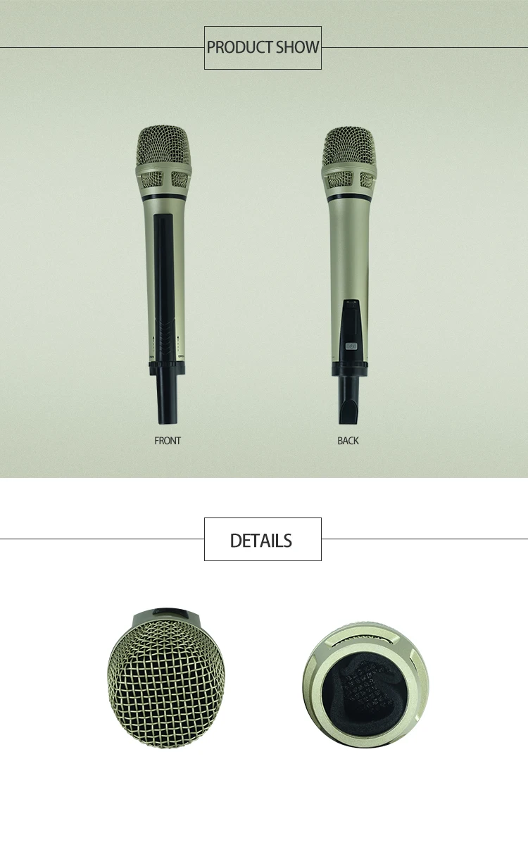 Facmogu 2PCS Fake Microphone Prop, Plastic Realistic Pretend