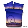 Bed sheets London Eye UK 3D bedding set