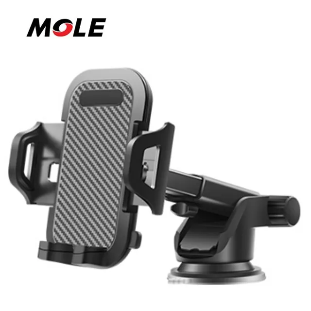 

Car Mount, Upgraded Cell Phone Holder for Car Dashboard Windshield Universal Cell Phone Mount with Strong Sticky Suction Cup, Black