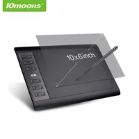 

New 1060 Plus Professional Drawing Tablet 8192 Levels Pen Pressure 12 Hot Key Graphic Tablet