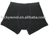 100% superfine merino wool men brief boxer