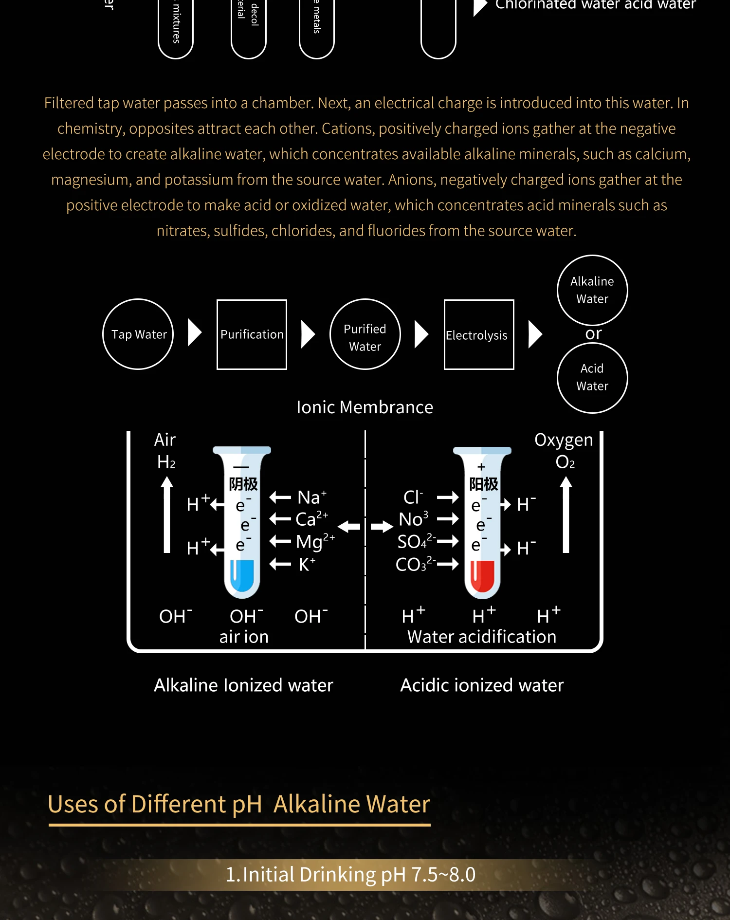 EHM water ioniser wholesale for dispenser-22