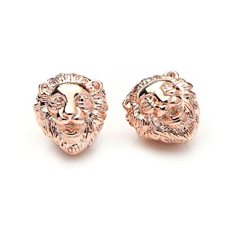 
Hot sale high quality lion style fashion cz accessories jewelry beads and charms pave beads accessories for jewelry making 