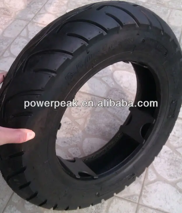 Tire 130/90-10 Tubeless Front/Rear Motorcycle Scooter Moped P126 