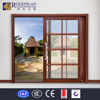 Rogenilan Sliding Patio Doors Used Metal Security Screen Insulated