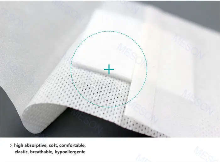 Non woven dressings for wound care