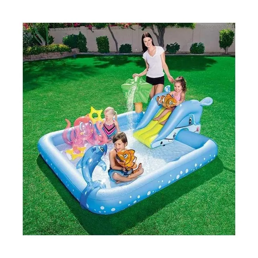 Bestway 53052 Fantastic Aquarium Play Pool Outdoor And Inflatable Pool 