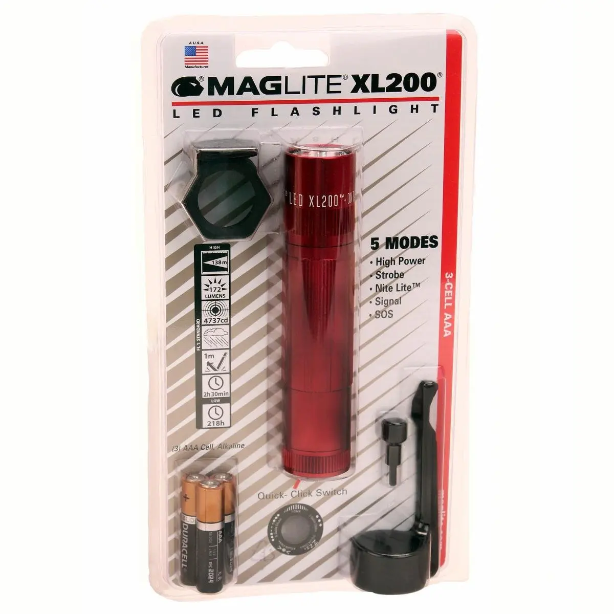 Lampe torche Maglite xl50-s3016 DEL 3-Cell AAA Tactical Pack