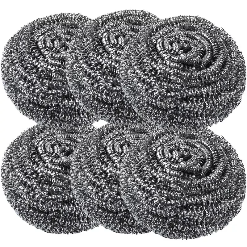 

linyi hengyu stainless steel wire mesh scourer flat scrubber