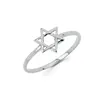Best selling products stainless steel star of david rings jewelry women