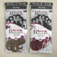 

14 -18inch 6 PCS/Pack Long Body Wave Alina Synthetic Weaving Hair Weft Bundles Hair Extension
