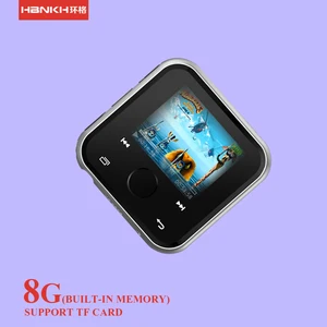8GB touch button mini usb OLED screen wrist watch mp3 player