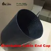 Large diameter heat shrink pvc pipe wire plastic end cap