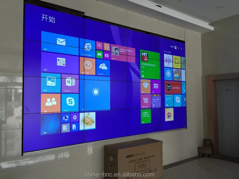 
55 inch 1080P Samsung or LG original panel LCD video wall for advertising 