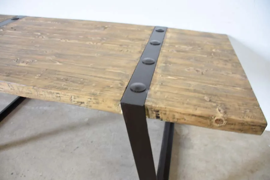 Muebles de comedor de madera recuperada mesa de comedor de madera ...