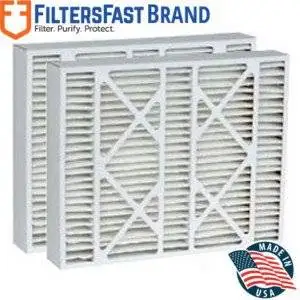 FiltersFast Compatible Replacement for Carrier MERV 8 (2-Pack) 20" x 25" x 5" (Actual size: 20 1/4" x 25 3/8" x 5 1/4")