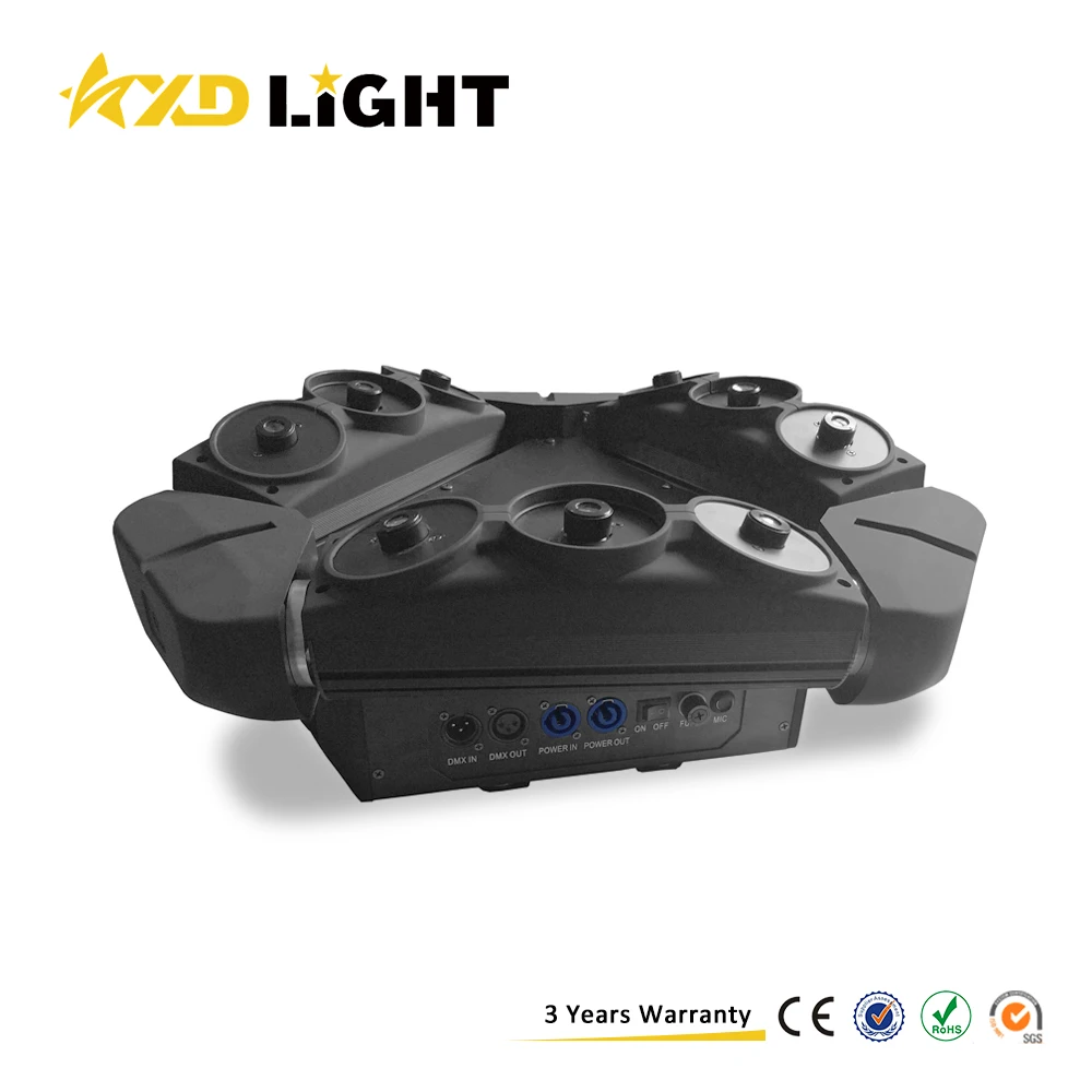 New Year Tiltable led RGB 3-in 1 full color scanner Christmas dj nightclub laser lighting for sale