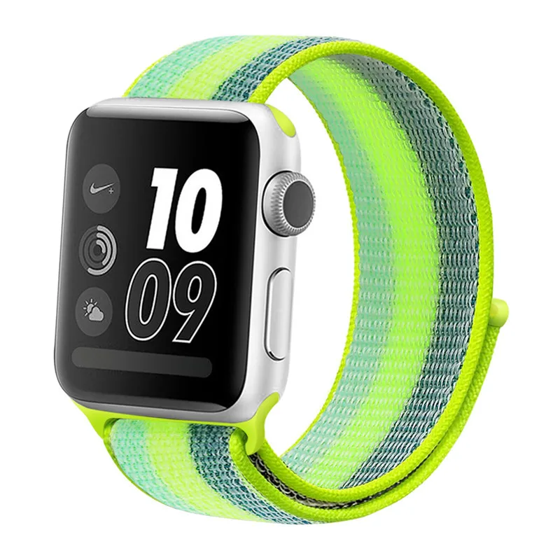 

USENGKA Best Seller 38mm 42mm Nylon Sport Loop Watch Band Strap for Apple Watch 40mm 44mm