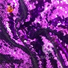 Polyester Mermaid Purple to Black Flip Up Reversible Sequin fabric