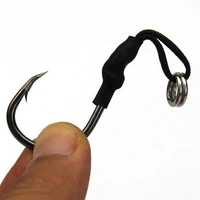 

Amazon Super Strong PE Braided Line Saltwater Fishhook Assist Jigging Hook fishing hook with line