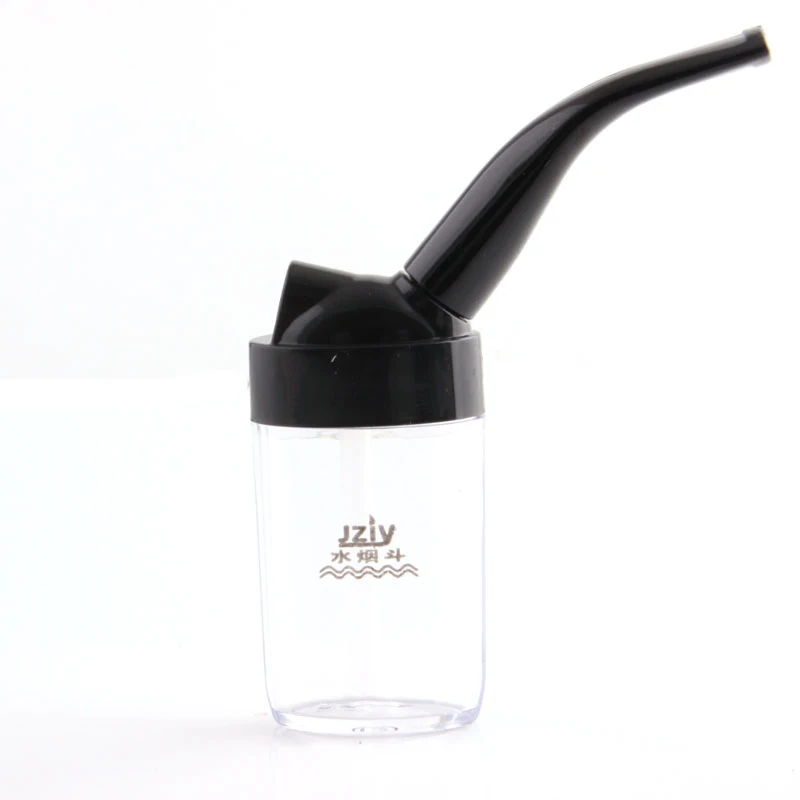 

China hookah factory direct fashion atmosphere beautiful be filled with liquid water bottle wholesale 101, Black