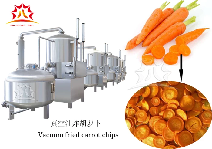 Automatic Vacuum Frying Machine for Food Chips